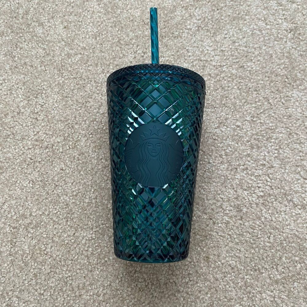 Starbucks Green Jewel Tumbler Cold Cup - Grande 16 oz NWT Brand New